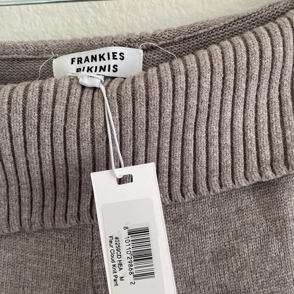 Frankies Bikinis Fleur Cloud Knit Pants - Picture 8 of 12